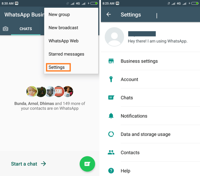 Cara Menghapus Kontak Di Whatsapp Business