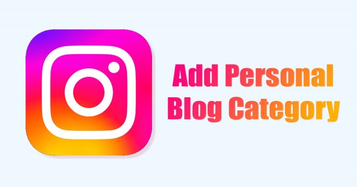 Cara Menambahkan Blog Pribadi Di Ig