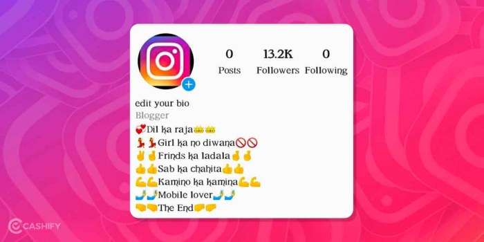 Nama Keren Untuk Bio Ig