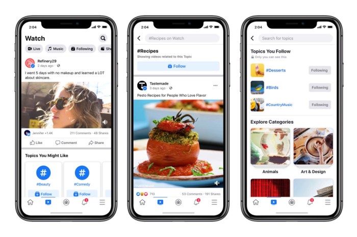 Cara Filter Video Watch Di Facebook