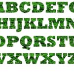 Letters lettering sticker