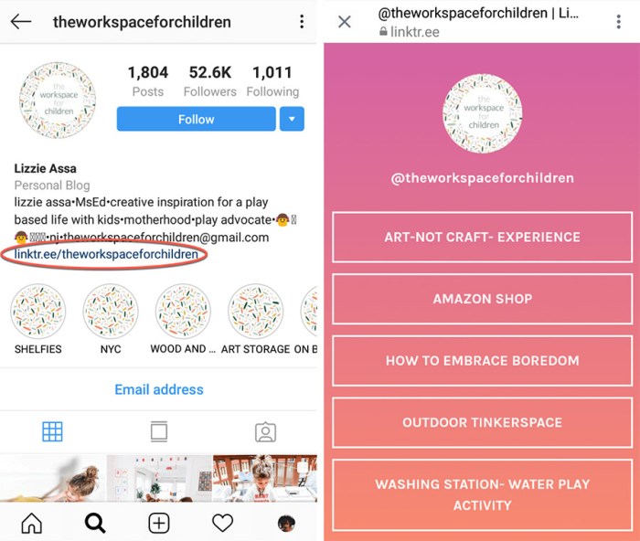 Cara Buat Link Instagram Sendiri