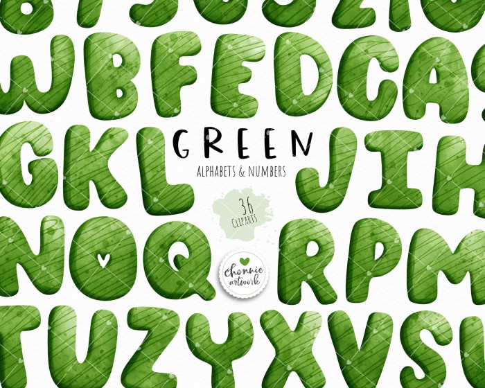 Metallic premium texto efecto verde vecteezy textfonts